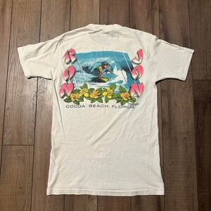 Vtg Ron Jon‎ Surf Shop Cocoa Beach Florida T Shirt Men's Size Small Made in USA